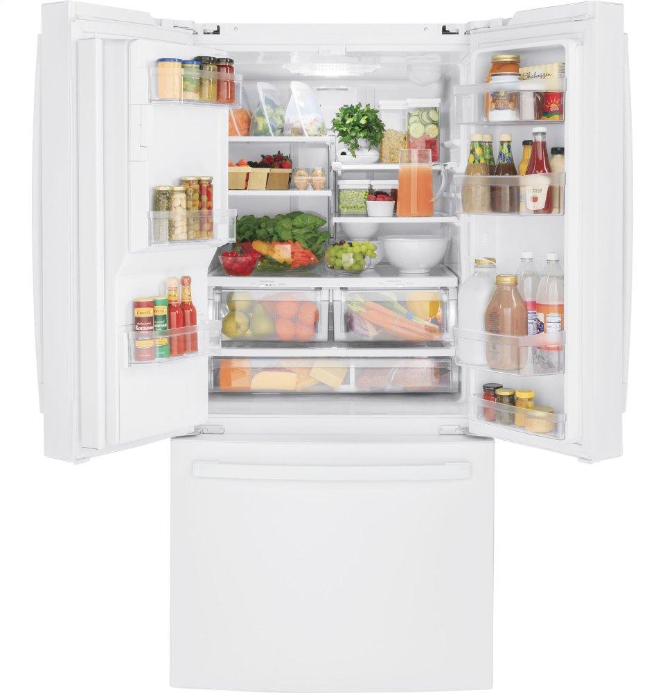 Ge Appliances GFE24JGKWW Ge® Energy Star® 23.6 Cu. Ft. French-Door Refrigerator
