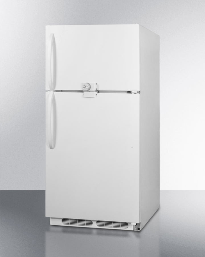 Summit CTR21LLF2 20.9 Cu.Ft. Refrigerator-Freezer With Dual Combination Lock And Frost-Free Operation