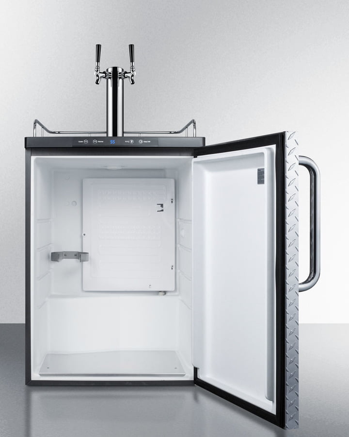 Summit SBC635MBIDPLTWIN 24" Wide Built-In Kegerator