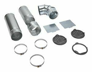 Amana W10704365 Dryer 4-Way Side Vent Kit - Gray-Black