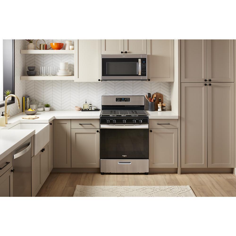 Whirlpool WFG505M0MS 5.1 Cu. Ft. Freestanding Gas Range With Edge To Edge Cooktop