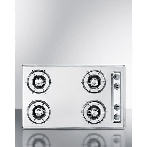 Summit ZNL053 30" Wide 4-Burner Gas Cooktop