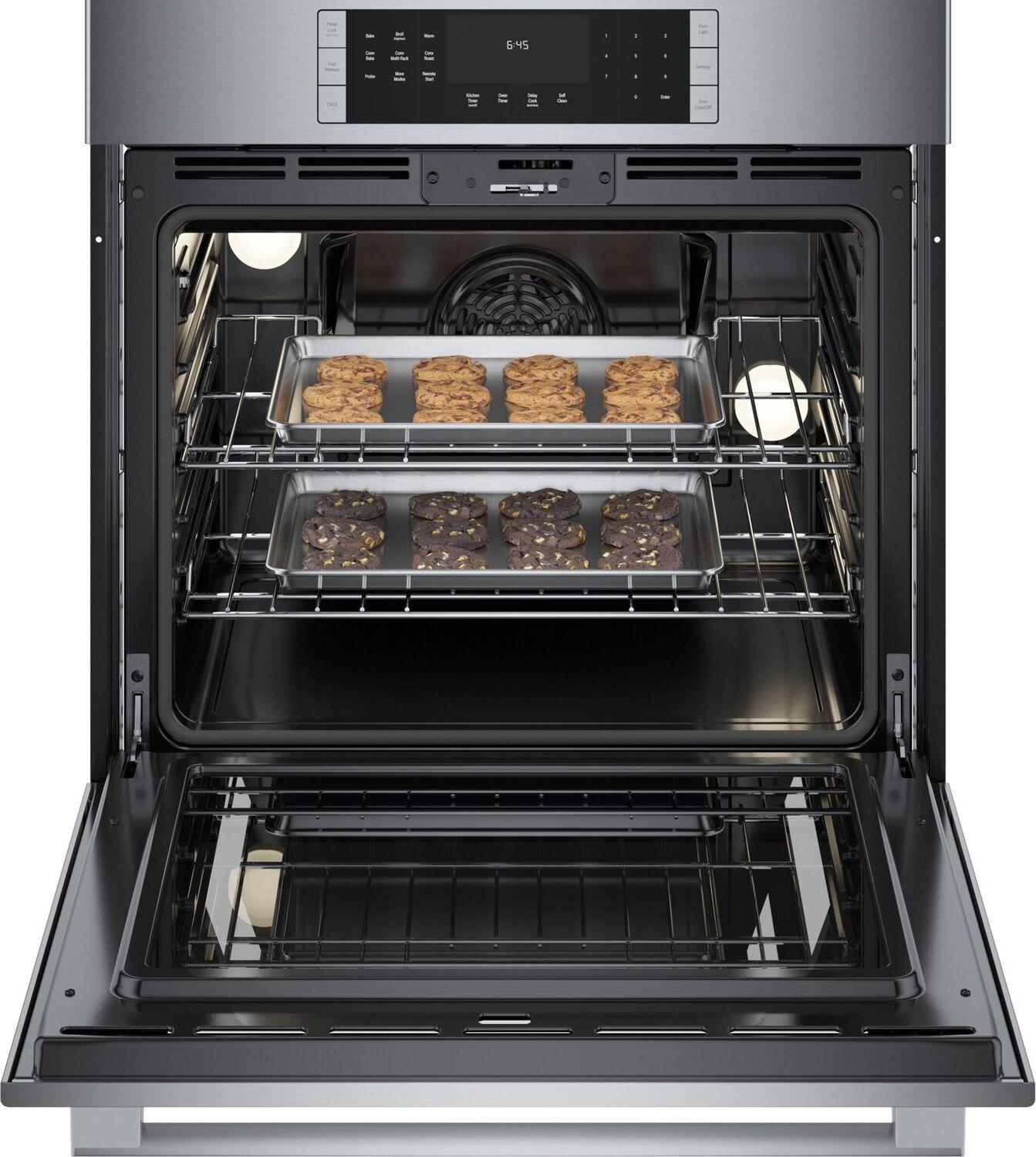 Bosch HBL8454UC 800 Series Single Wall Oven 30'' Stainless Steel Hbl8454Uc