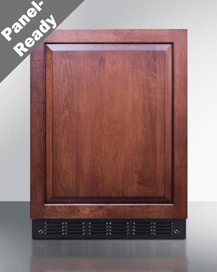 Summit FF6BK2SSIFADALHD 24" Wide All-Refrigerator, Ada Compliant (Panel Not Included)