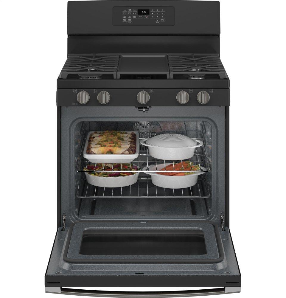 Ge Appliances JGB735FPDS Ge® 30" Free-Standing Gas Convection Range With No Preheat Air Fry