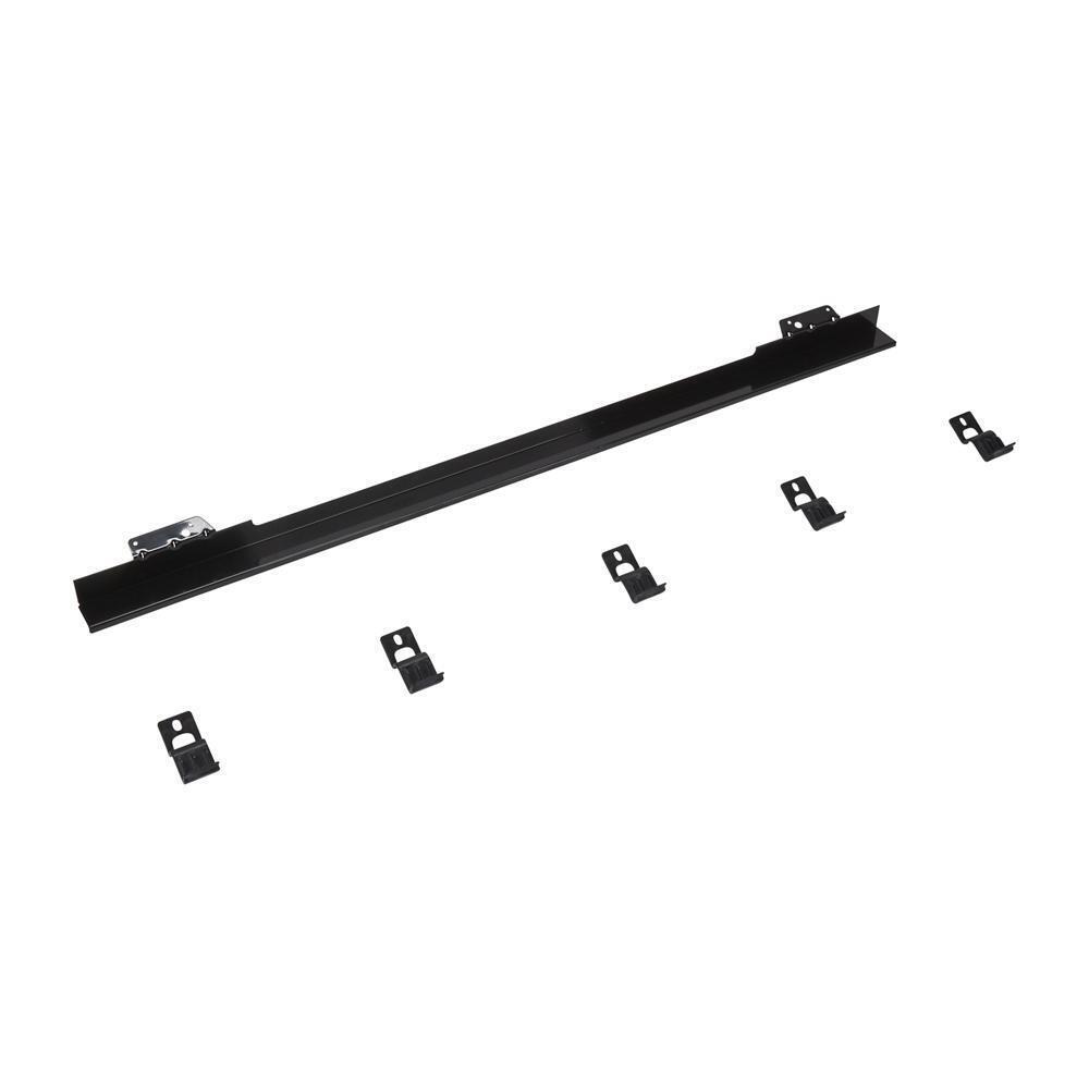 Jennair W10837578 Built-In Range 30" Flush Installation Trim Kit, Black