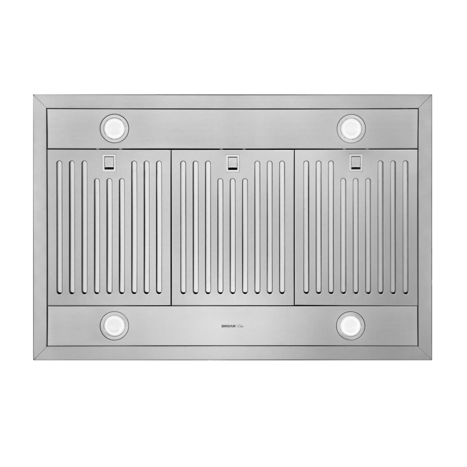 Broan EIT1366SS Broan® Elite 36-Inch T-Style Island Range Hood, 640 Max Blower Cfm, Stainless Steel, W/ Code Ready Technology