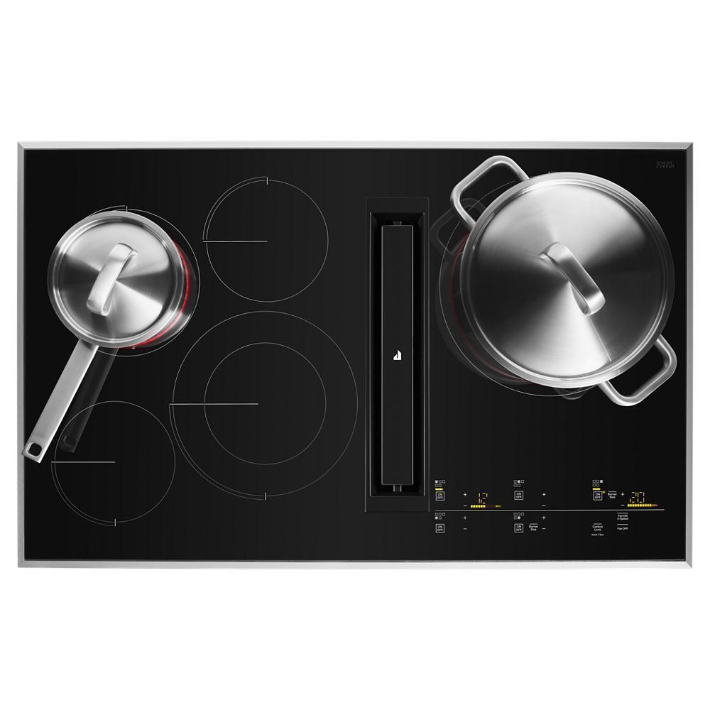 Jennair JED4536KS 36" Lustre Trim Electric Radiant Downdraft Cooktop With Tap Touch Controls