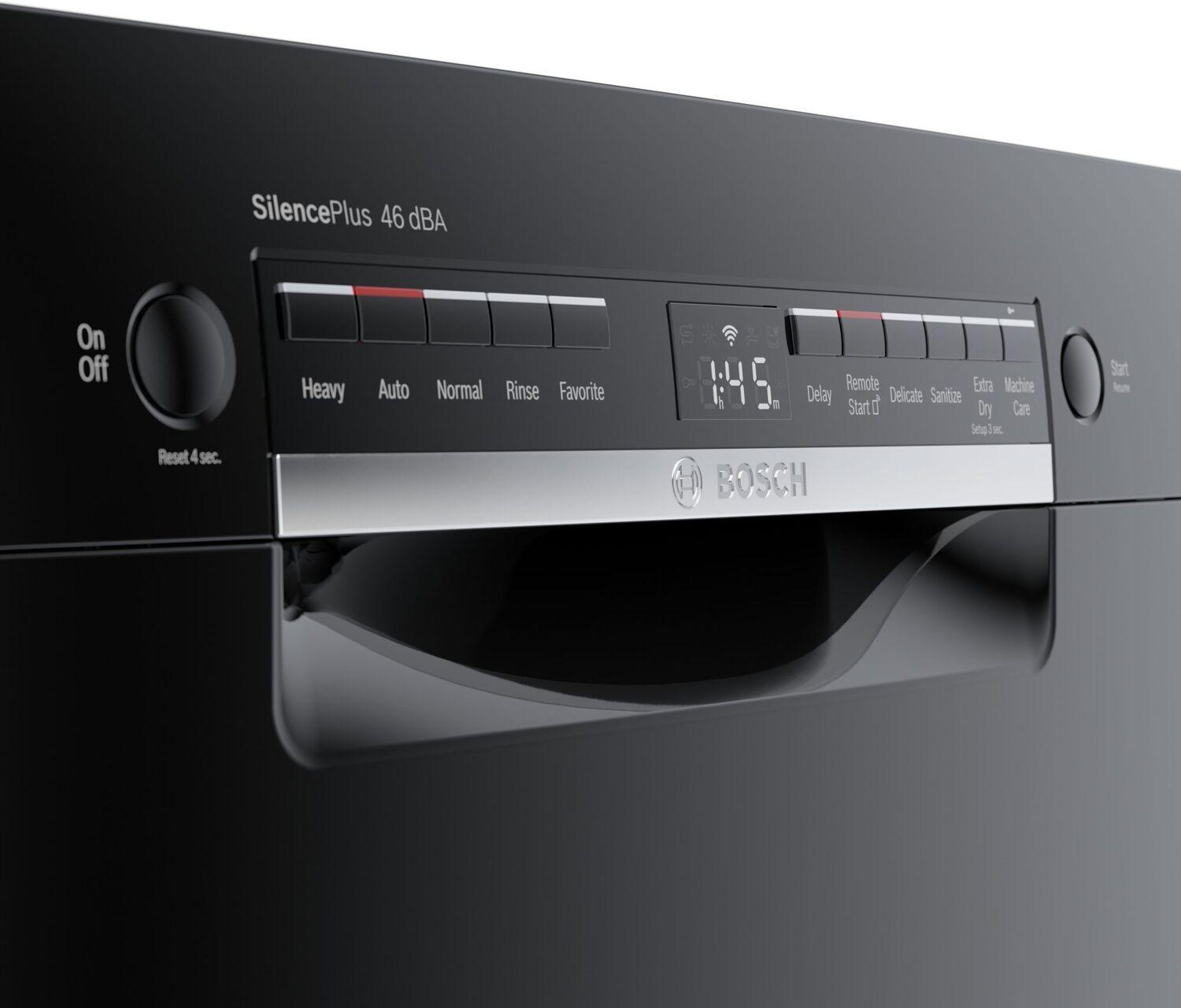Bosch SGE53C56UC 300 Series Dishwasher 24" Black Sge53C56Uc