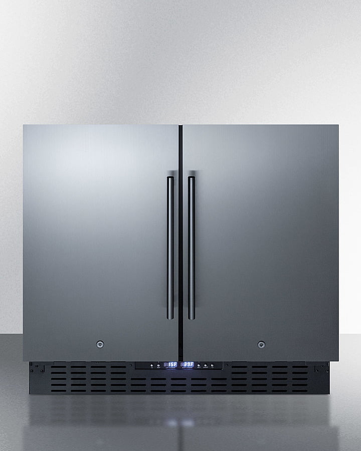 Summit FFRF36 36" Wide Built-In Refrigerator-Freezer