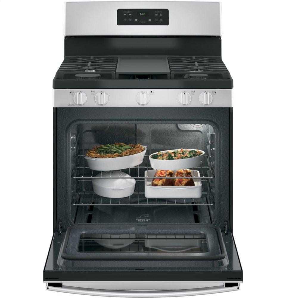 Ge Appliances JGBS66REKSS Ge® 30" Free-Standing Gas Range