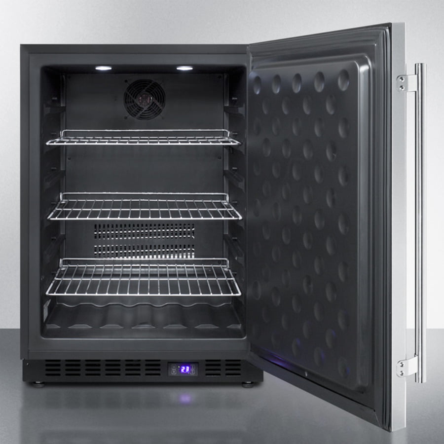 Summit SCFF53BCSS 24" Wide Built-In All-Freezer