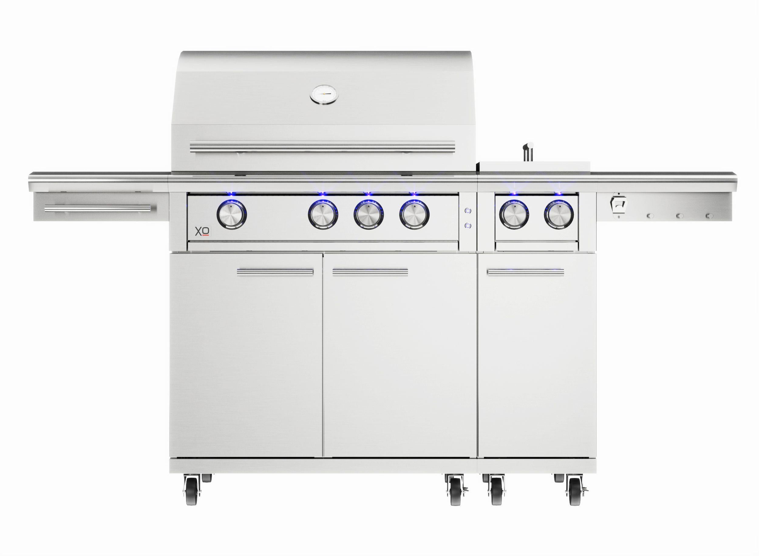 Xo Appliance XOGSIDEBXLTL Xo Performance Xlt Double Side Burner Lp