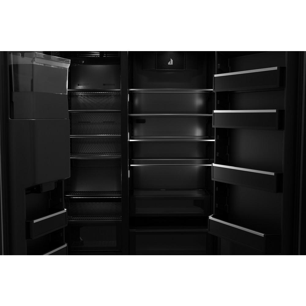 Jennair JBSS48E22L Rise™ 48" Built-In Side-By-Side Refrigerator With External Ice And Water Dispenser