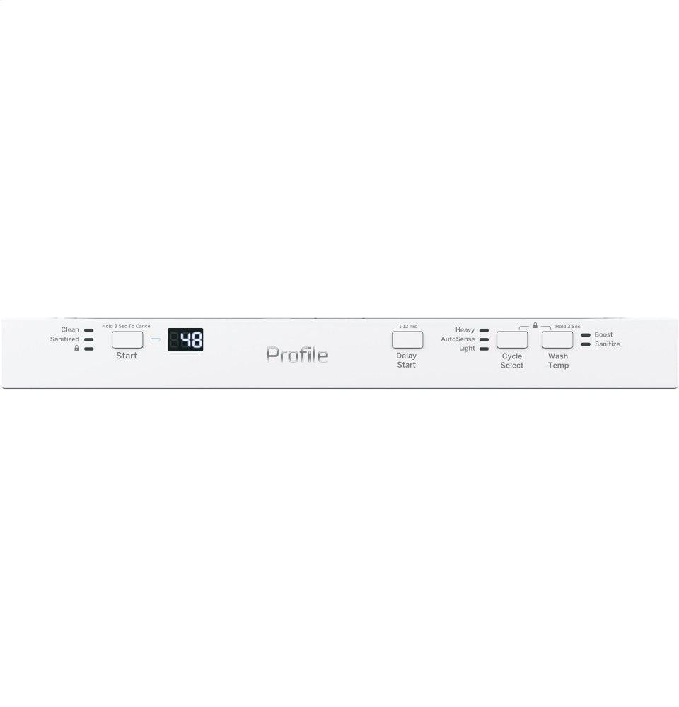 Ge Appliances PDT145SGLWW Ge Profile™ 18" Ada Compliant Stainless Steel Interior Dishwasher With Sanitize Cycle