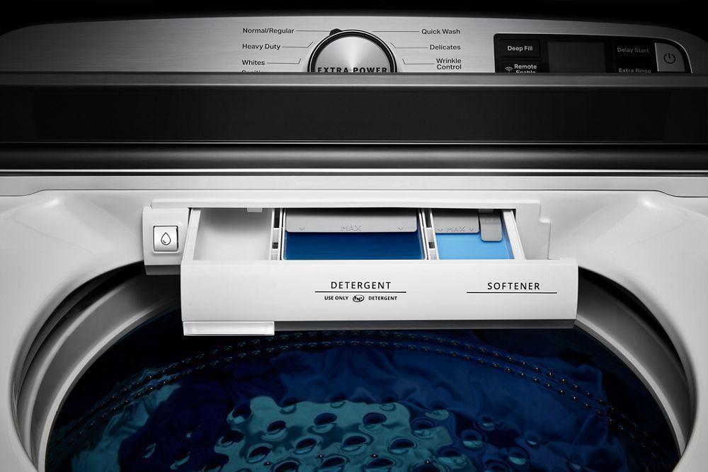 Maytag MVW7230HW Smart Capable Top Load Washer With Extra Power Button - 5.2 Cu. Ft.