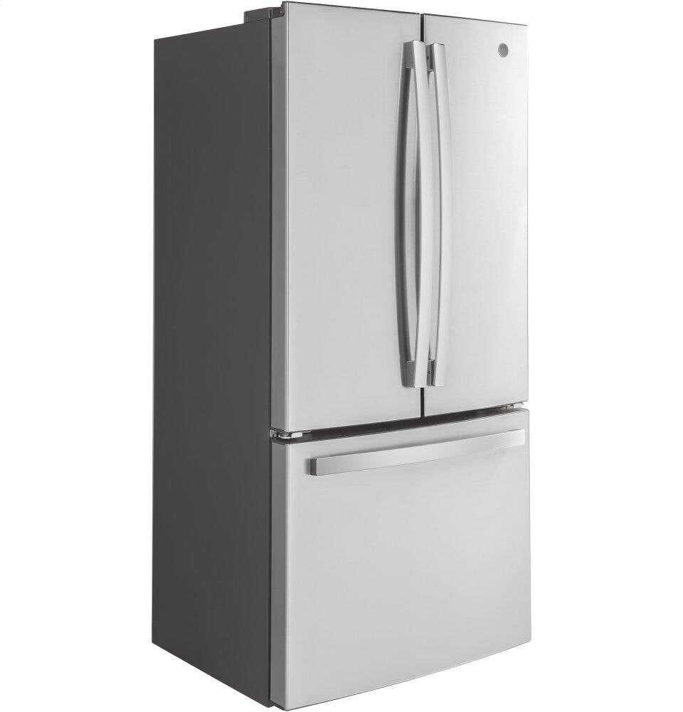 Ge Appliances GWE19JSLSS Ge® Energy Star® 18.6 Cu. Ft. Counter-Depth French-Door Refrigerator