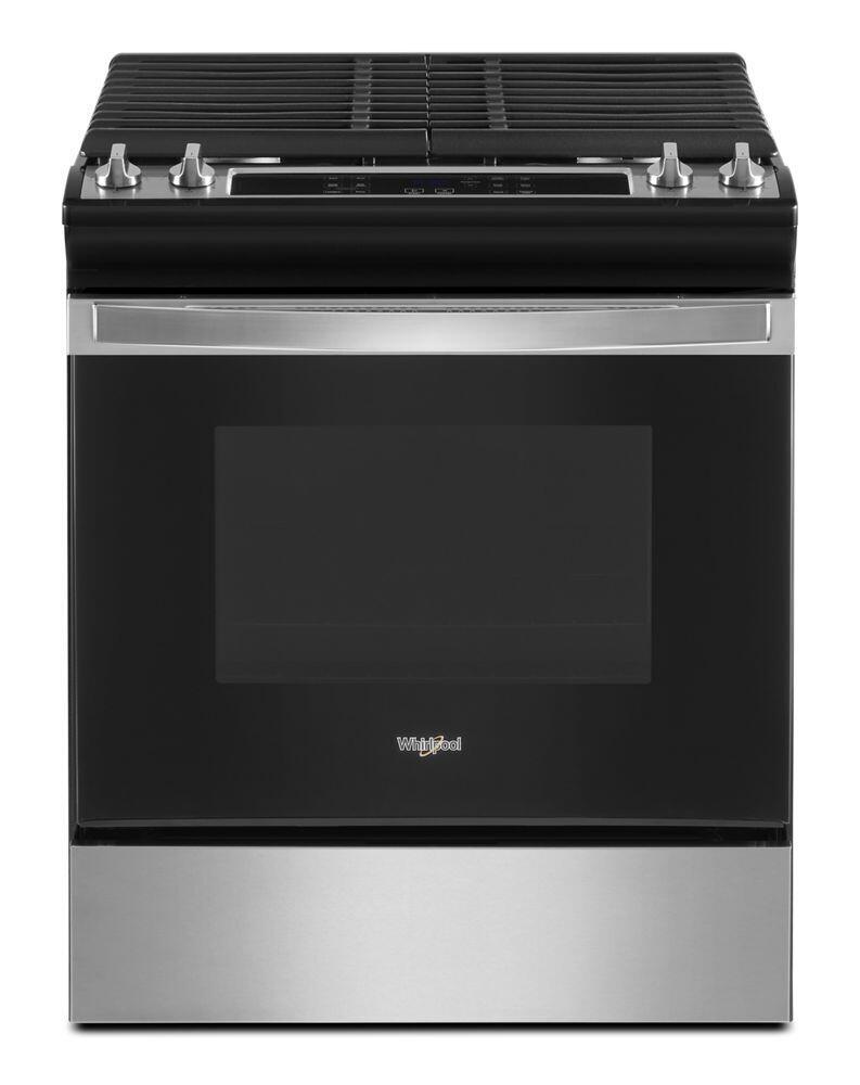 Whirlpool WEG515S0LS 5.0 Cu. Ft. Whirlpool® Gas Range With Frozen Bake™ Technology