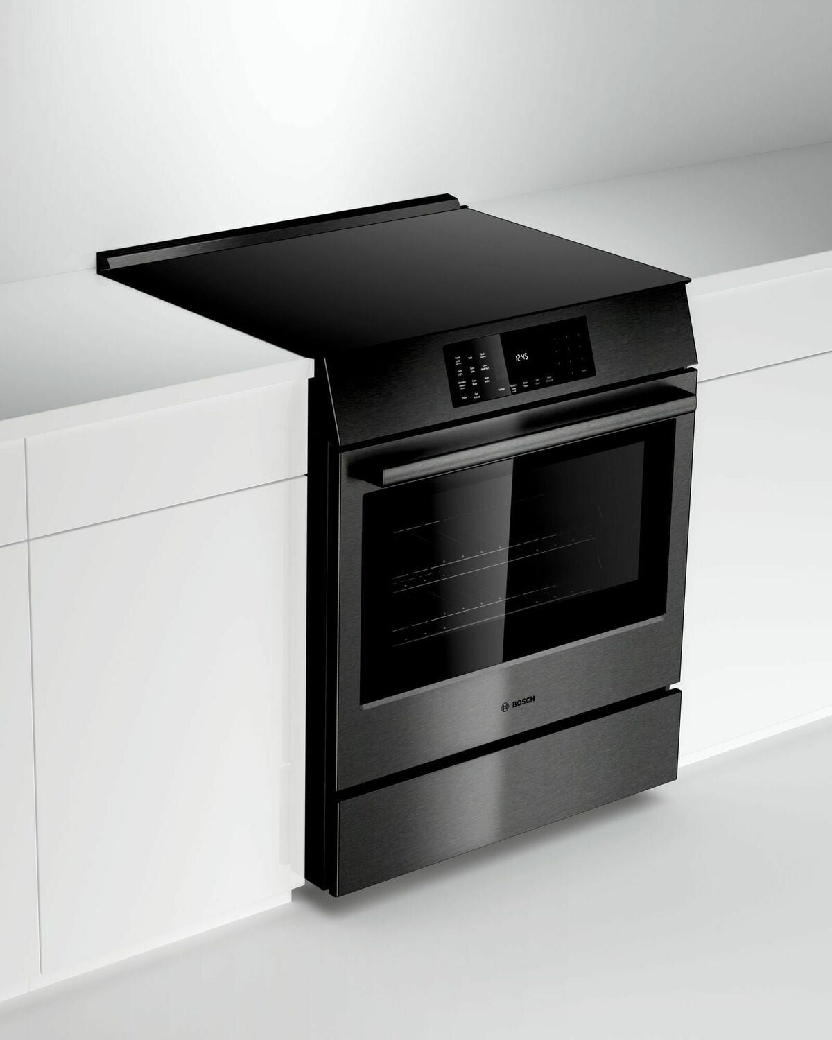 Bosch HEI8046U 800 Series Electric Slide-In Range 30'' Black Inox Hei8046U