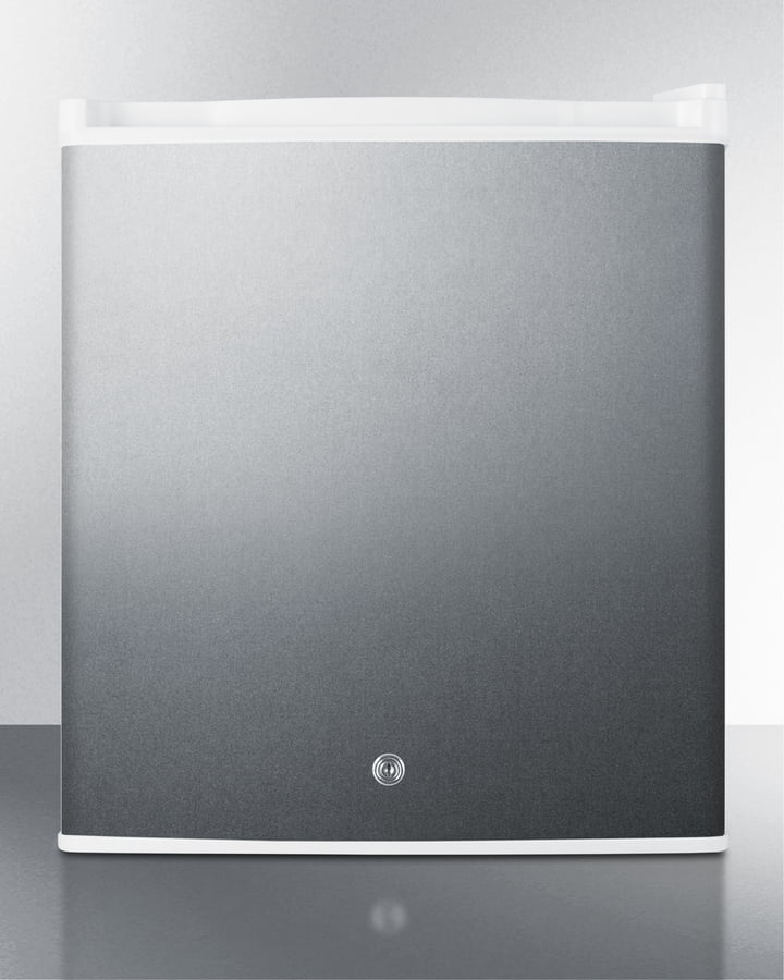 Summit FFAR25L7SS Commercial Style Compact All-Refrigerator In White With Digital Thermostat