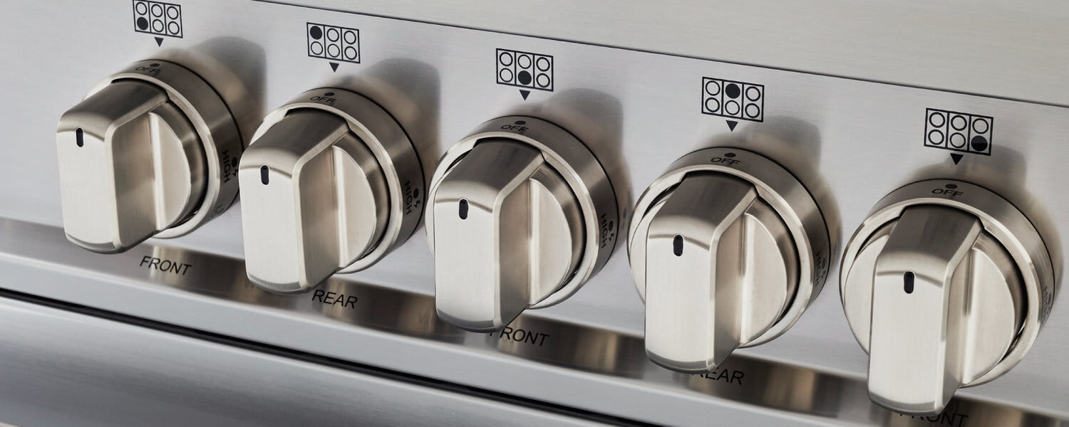 Bertazzoni MAST486GGASXE 48 Inch All Gas Range, 6 Burner And Griddle Stainless Steel