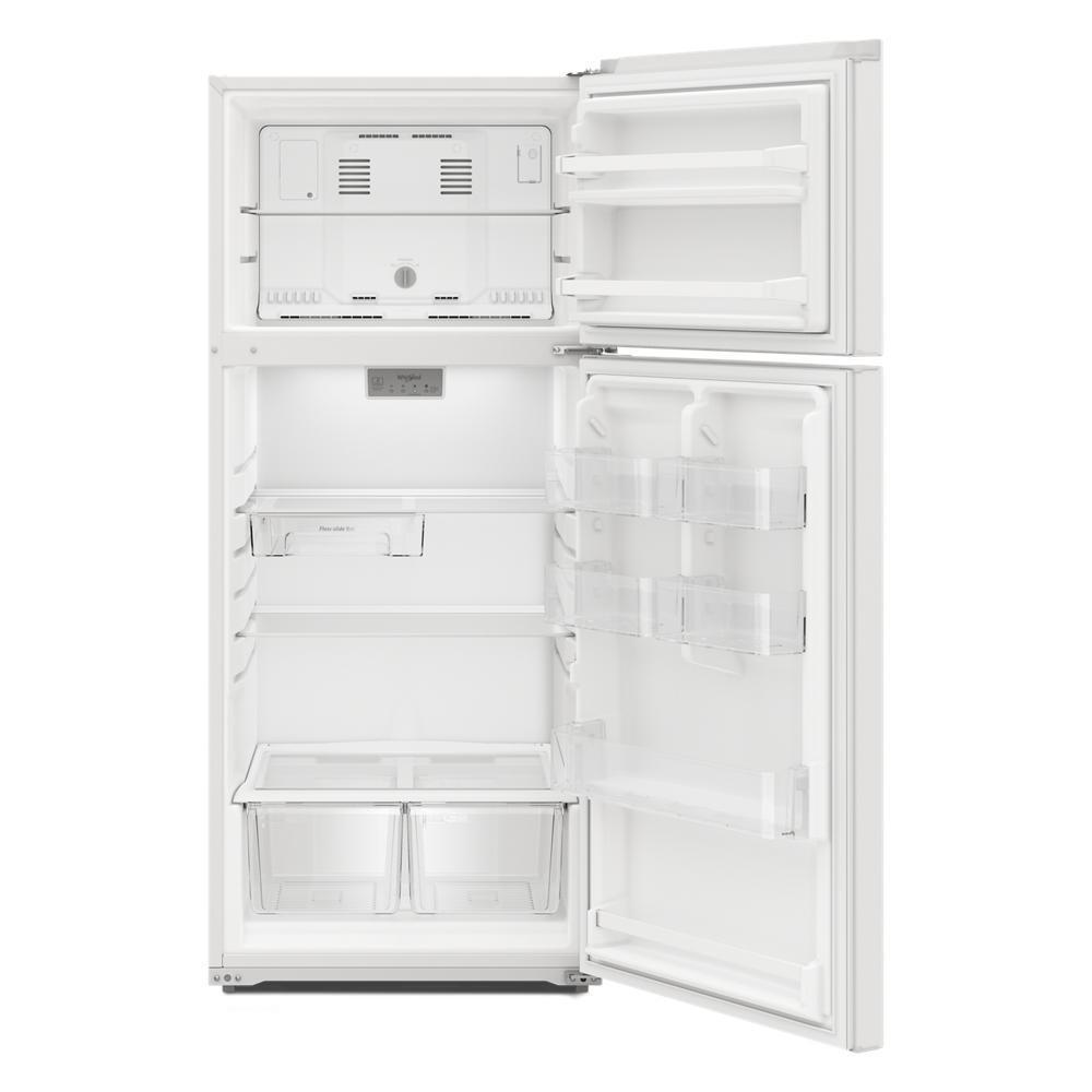 Whirlpool WRTX5328PW 28-Inch Wide Top-Freezer Refrigerator - 16.3 Cu. Ft.