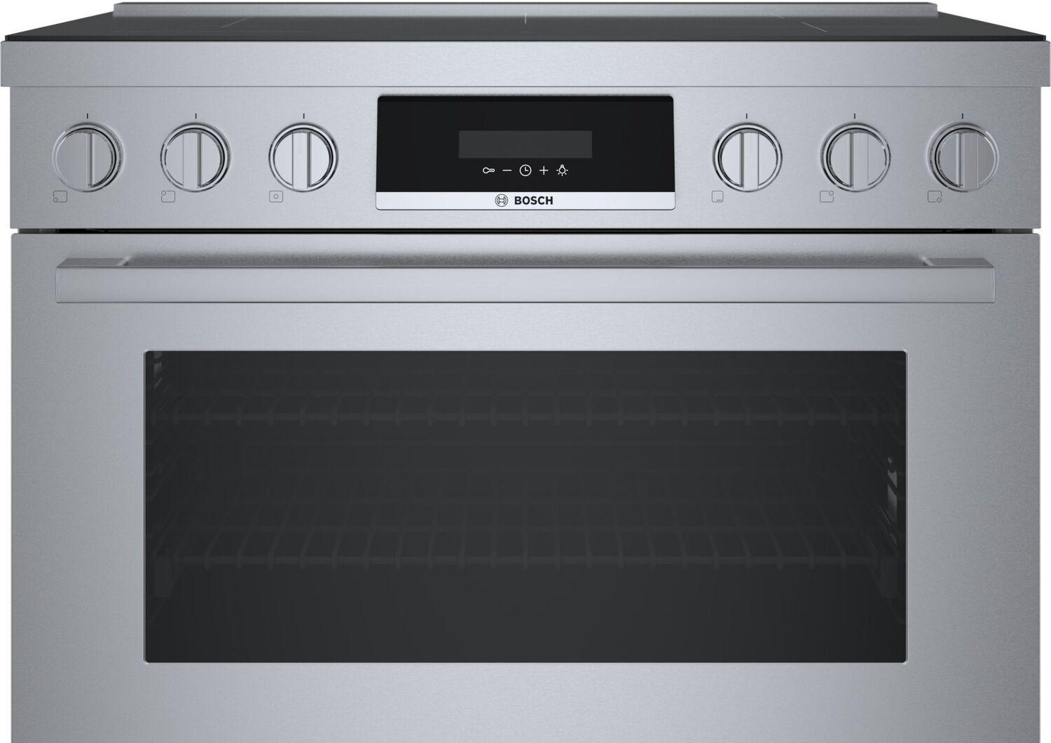 Bosch HIS8655U 800 Series Induction Freestanding Range 36'' Stainless Steel His8655U
