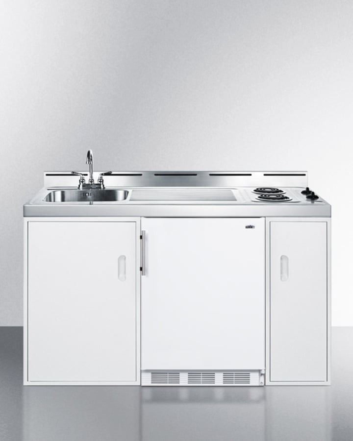 Summit C60EL 60" Wide All-In-One Kitchenette