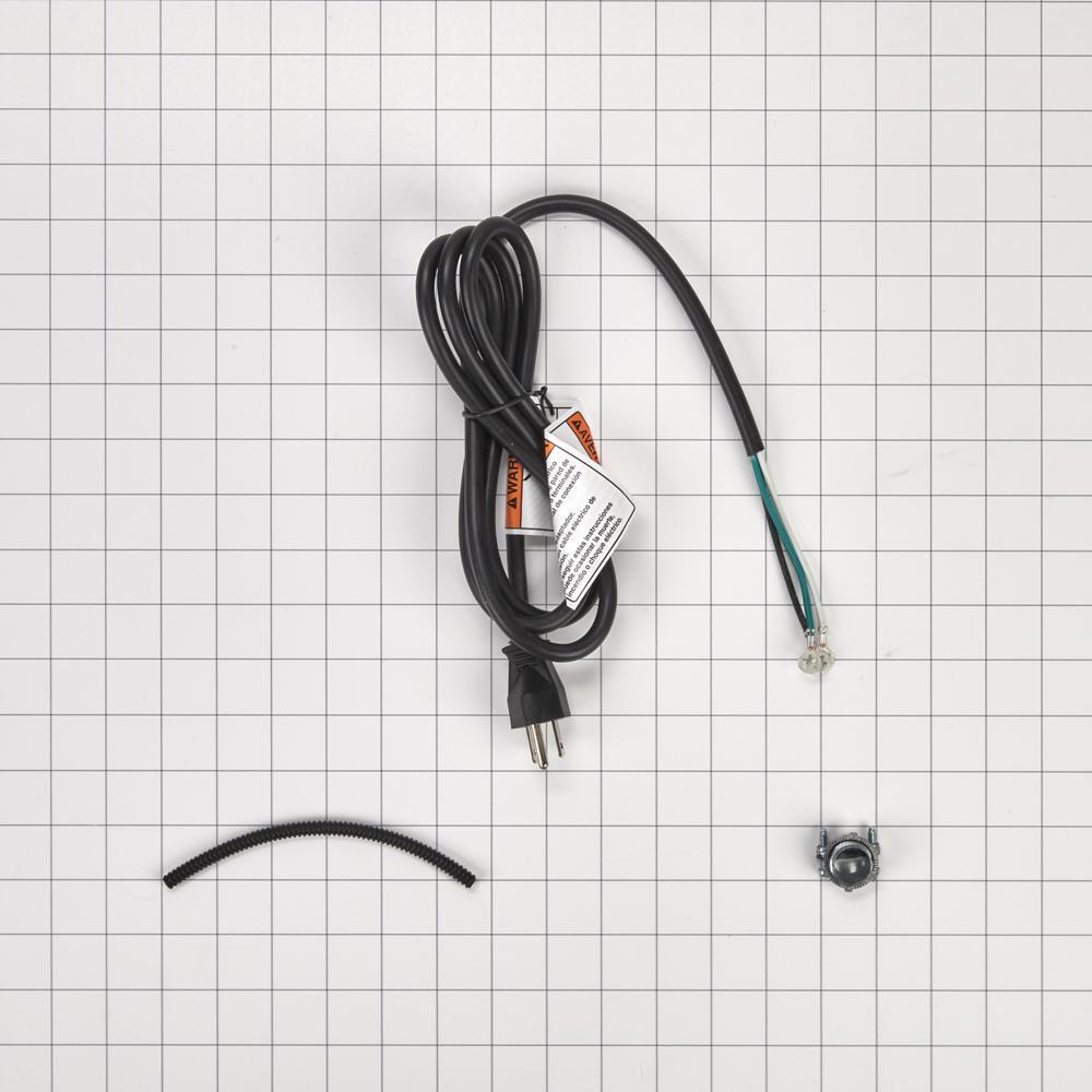 Kitchenaid W11365011 Dishwasher Power Cord Kit, Straight