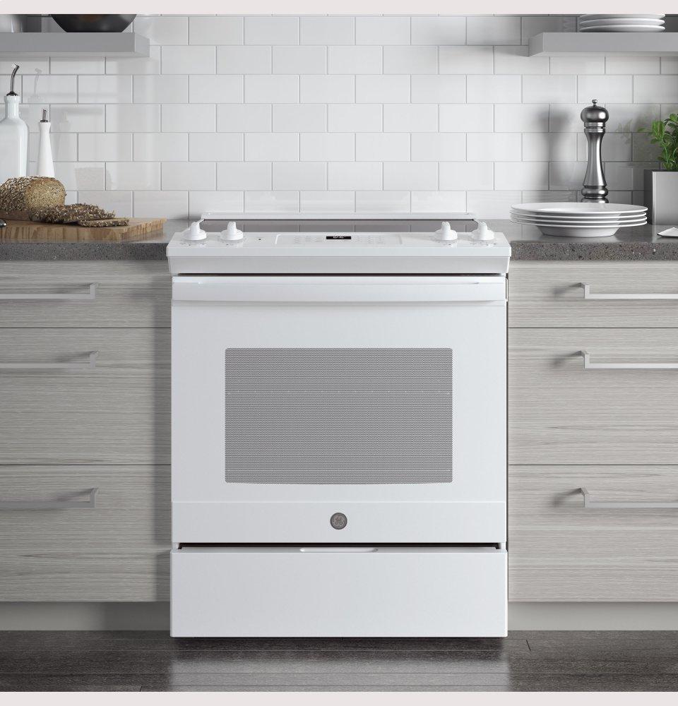 Ge Appliances JS645DLWW Ge® 30" Slide-In Electric Range
