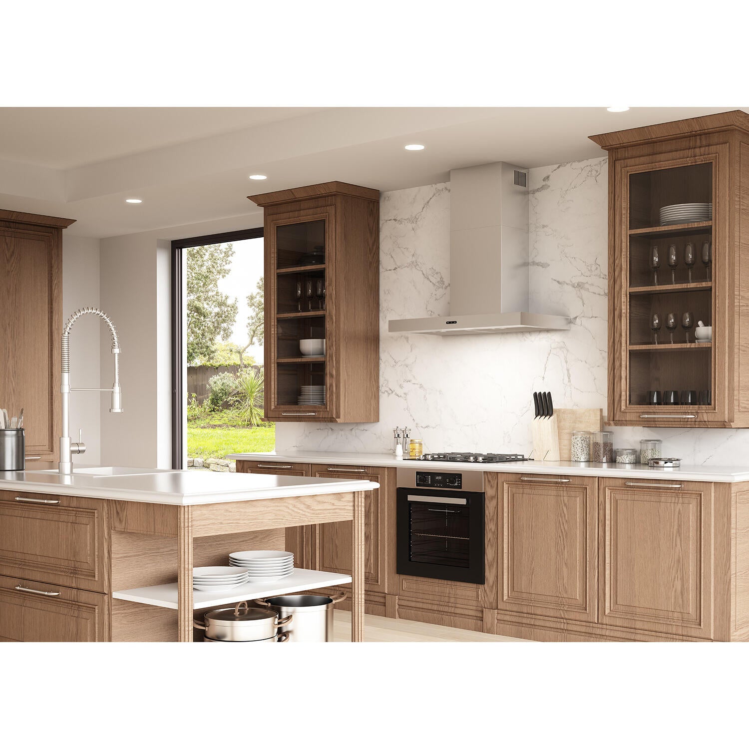 Broan EW4330SS Broan® 30-Inch Convertible T-Style Wall Mount Chimney Range Hood, 400 Cfm, Stainless Steel