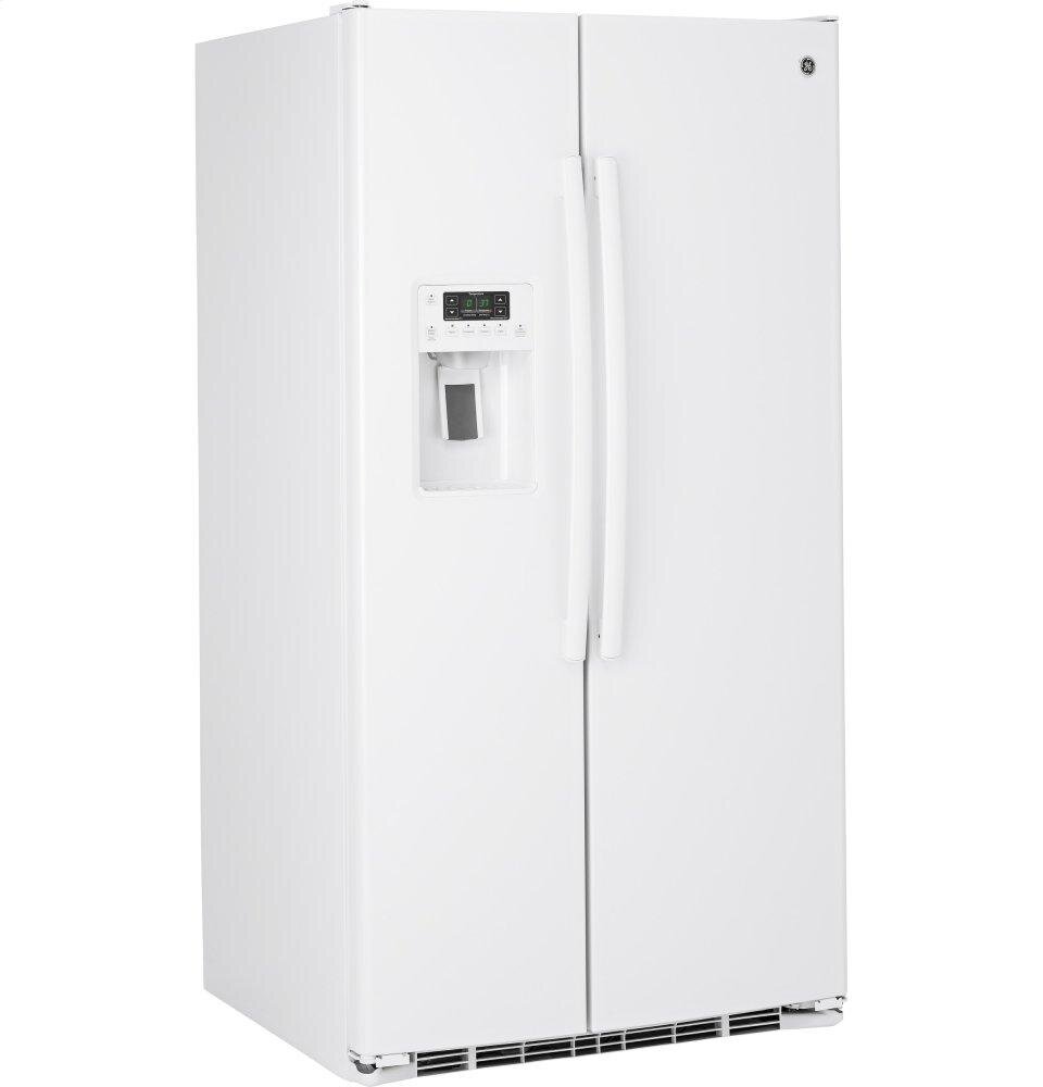 Ge Appliances GSS25GGHWW Ge® 25.3 Cu. Ft. Side-By-Side Refrigerator