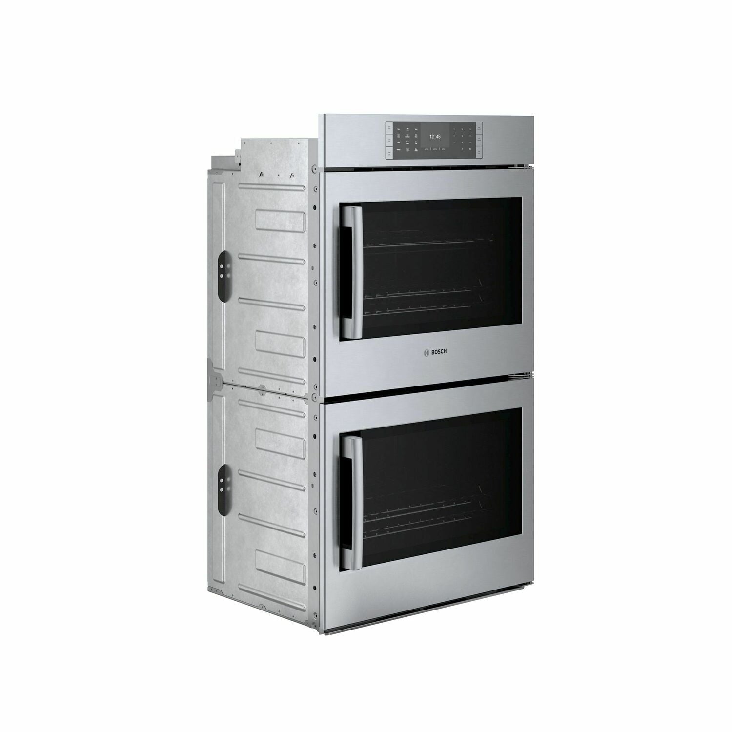 Bosch HBLP651RUC Benchmark Series, 30", Double Wall Oven, Ss, Eu Conv./Eu Conv., Tft Touch Control, Right Swing