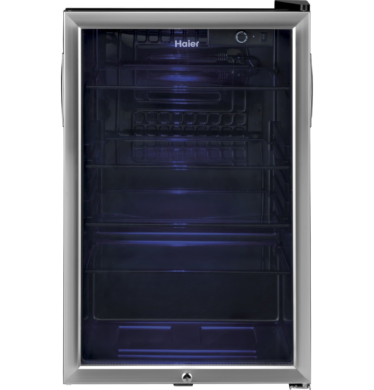 Haier HEBF100BXS 150-Can Beverage Center