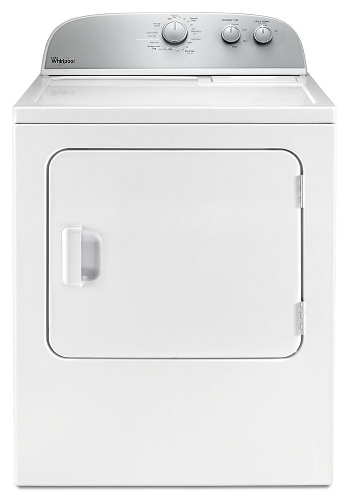 Whirlpool WGD4985EW 5.9 Cu.Ft Top Load Gas Dryer With Autodry Drying System