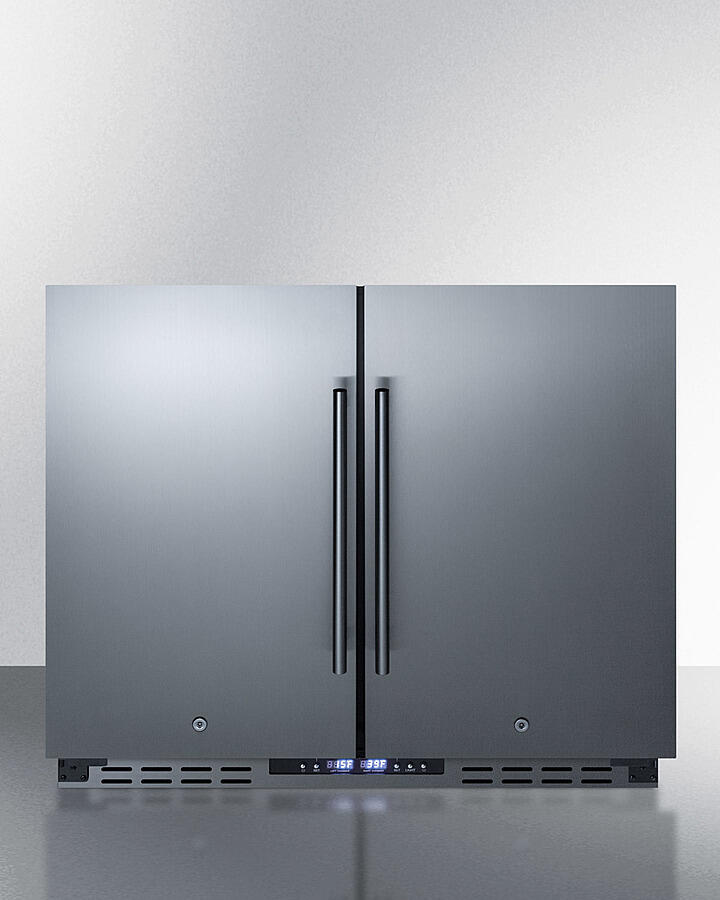 Summit FFRF36ADA 36" Wide Built-In Refrigerator-Freezer, Ada Compliant
