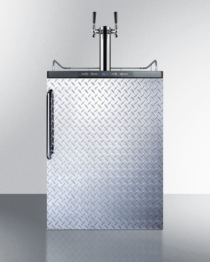 Summit SBC635MBIDPLTWIN 24" Wide Built-In Kegerator