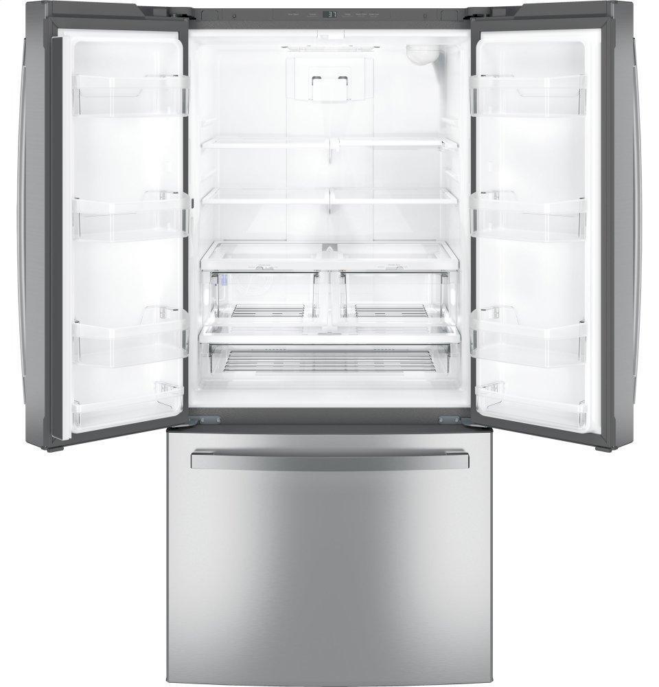 Ge Appliances GNE25JYKFS Ge® Energy Star® 24.7 Cu. Ft. French-Door Refrigerator