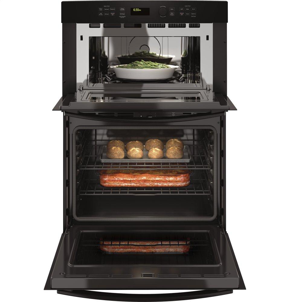 Ge Appliances JT3800DHBB Ge® 30" Combination Double Wall Oven