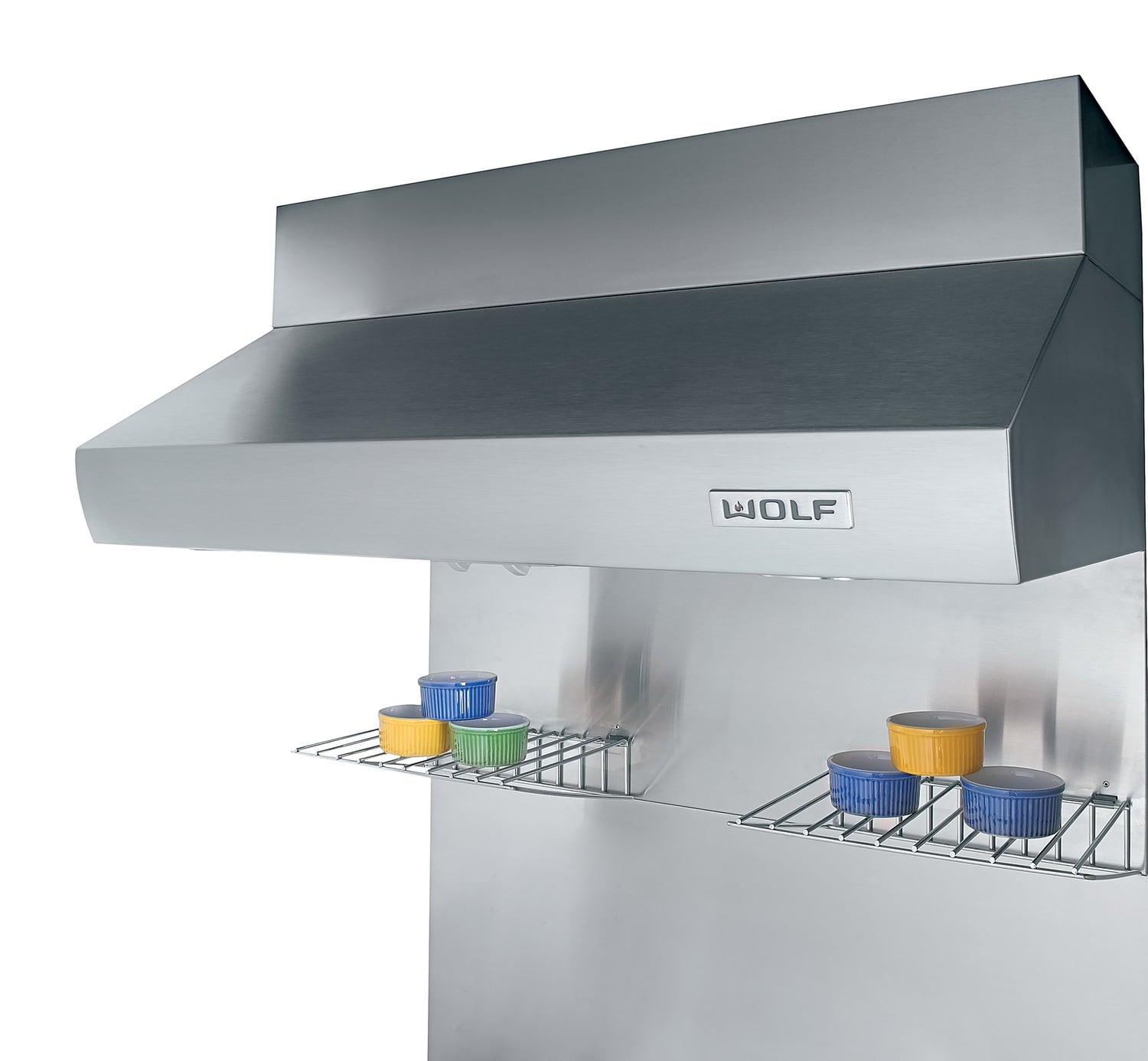 Wolf 810437 Backsplash With Warming Racks