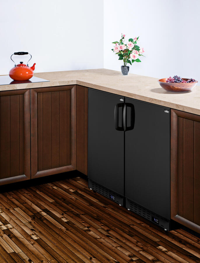 Summit ALFZ37B 20" Wide Built-In All-Freezer, Ada Compliant