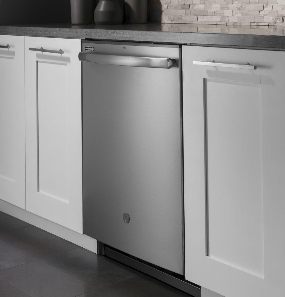 Ge Appliances GDT530PSPSS Ge® Top Control With Plastic Interior Dishwasher With Sanitize Cycle & Dry Boost