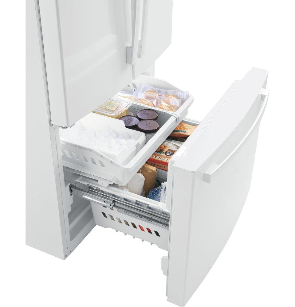 Ge Appliances GNE25JGKWW Ge® Energy Star® 24.7 Cu. Ft. French-Door Refrigerator