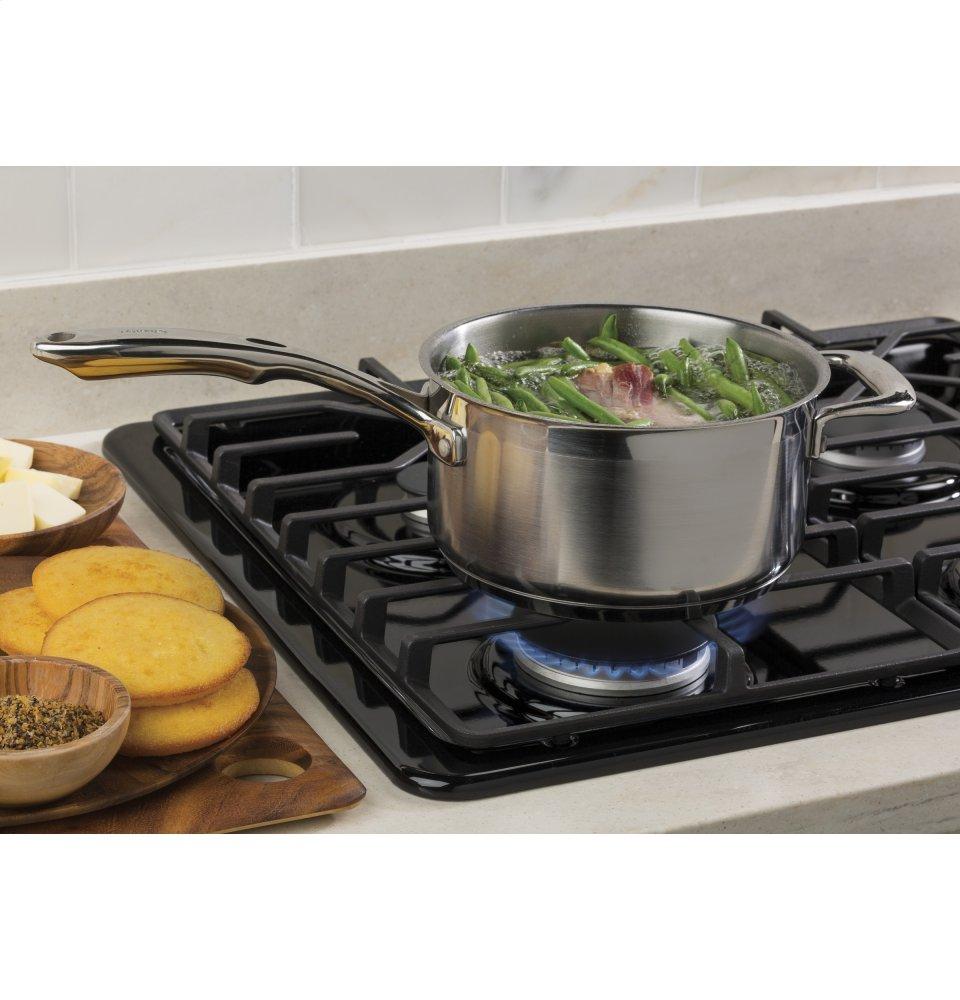 Ge Appliances JGP3030DLBB Ge® 30" Built-In Gas Cooktop With Dishwasher-Safe Grates
