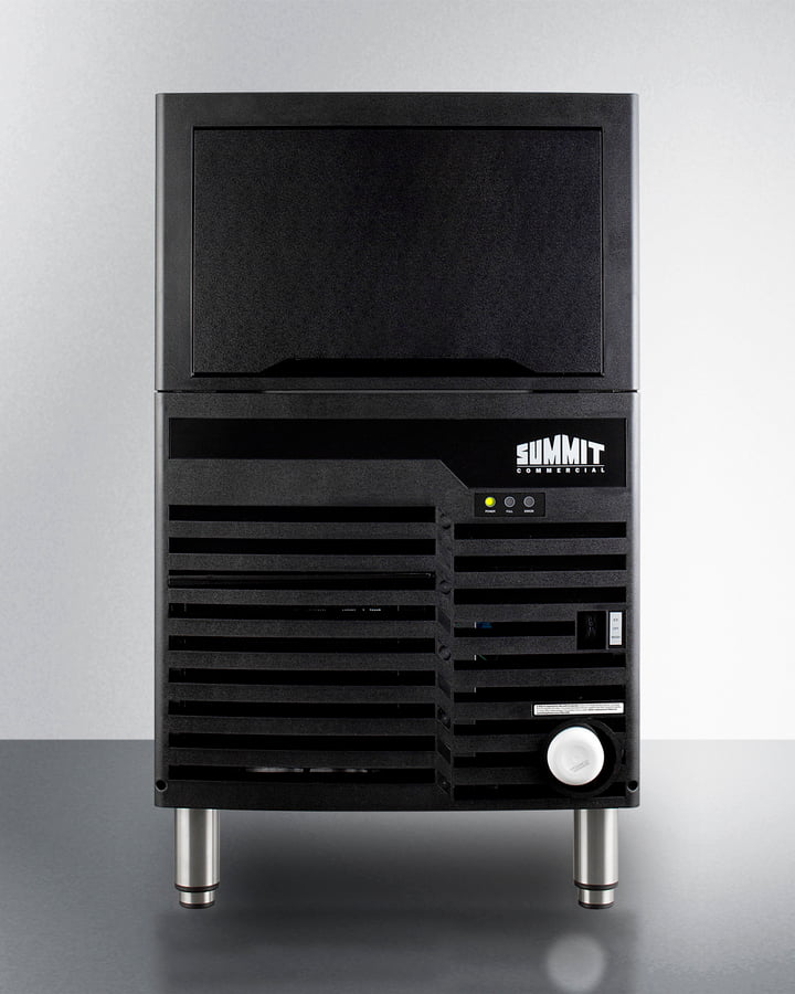 Summit BIM100 Commercially Listed Clear Icemaker With 100 Lb. Ice Production Capacity For Built-In Or Freestanding Use