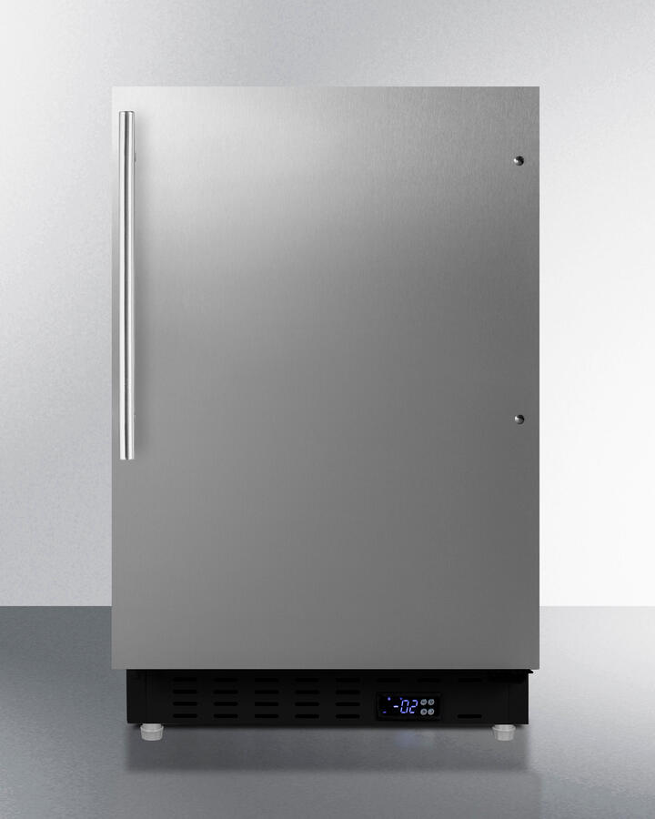Summit ALFZ37BCSSHV 20" Wide Built-In All-Freezer, Ada Compliant