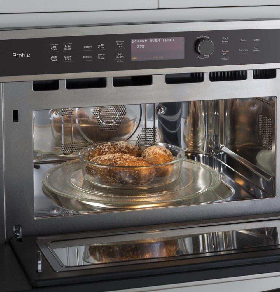 Ge Appliances PWB7030SLSS Ge Profile™ Built-In Microwave/Convection Oven