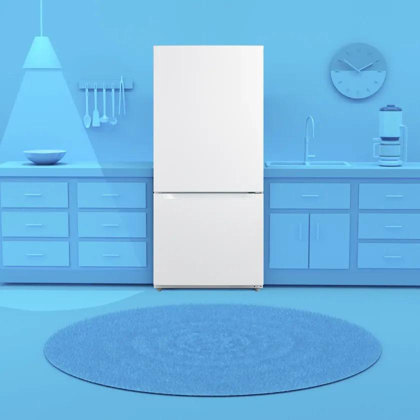 Element Appliance ERBM19CBW Element 18.7 Cu. Ft. Bottom Freezer Refrigerator - White