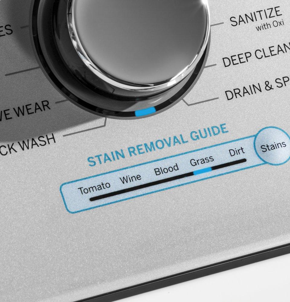 Ge Appliances GTW725BPNDG Ge® 4.6 Cu. Ft. Capacity Washer With Sanitize W/Oxi And Flexdispense™
