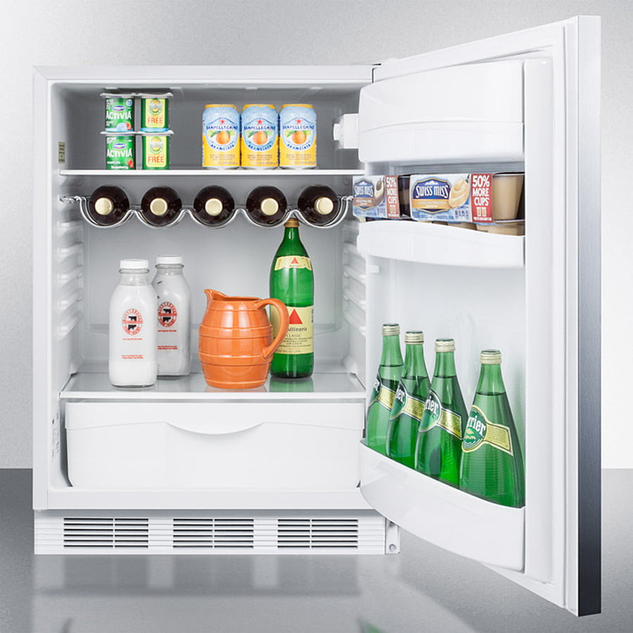 Summit FF61WBISSHH 24" Wide Built-In All-Refrigerator